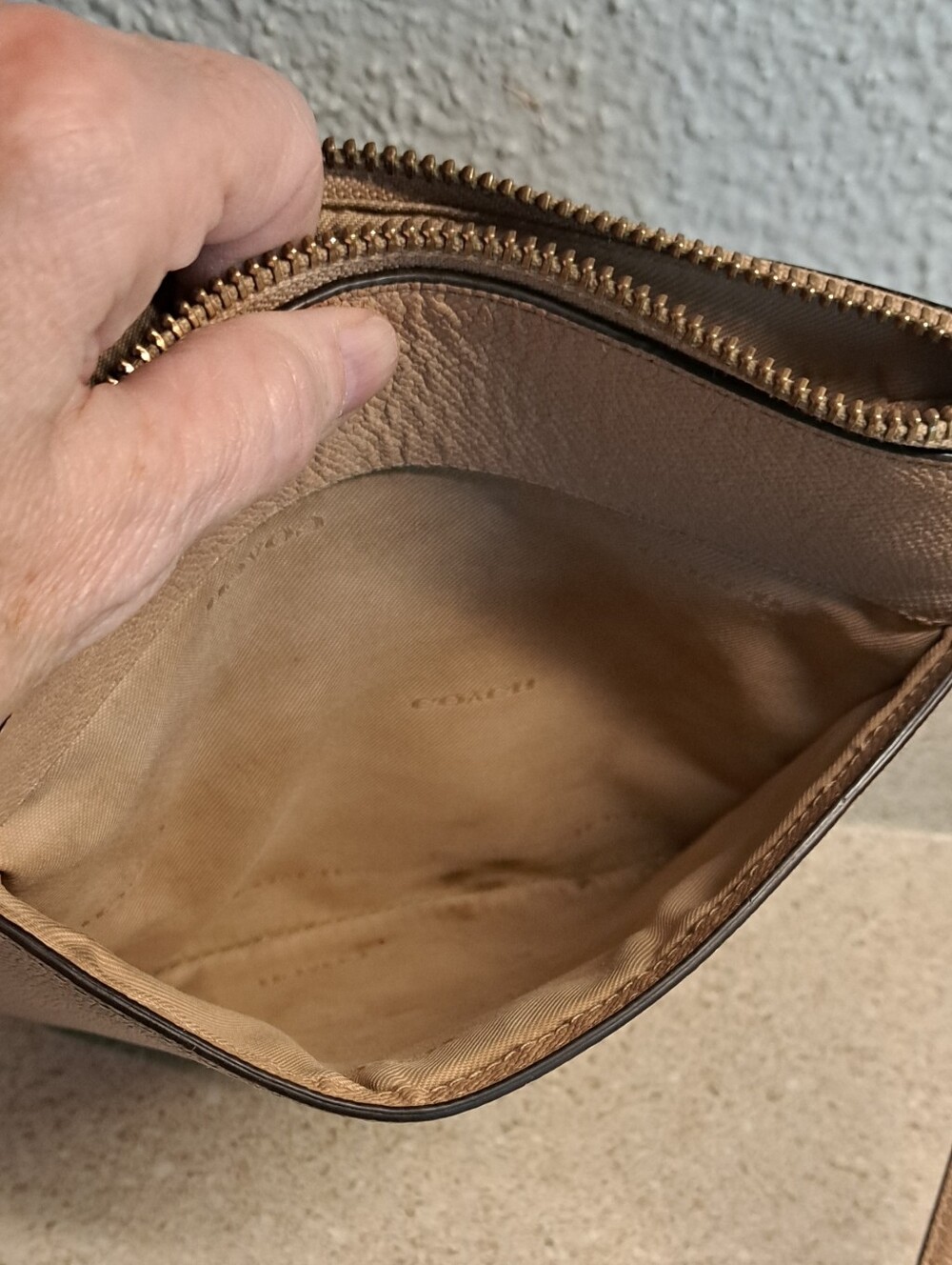 Coach Leather Crossbody Bag - Picture 9 of 11